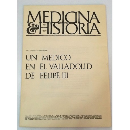 UN MÉDICO EN EL VALLADOLID DE FELIPE III