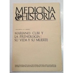 MARIANO CUBI Y LA FRENOLOGÍA : SU VIDA Y SU MUERTE