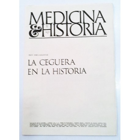 LA CEGUERA EN LA HISTRORIA