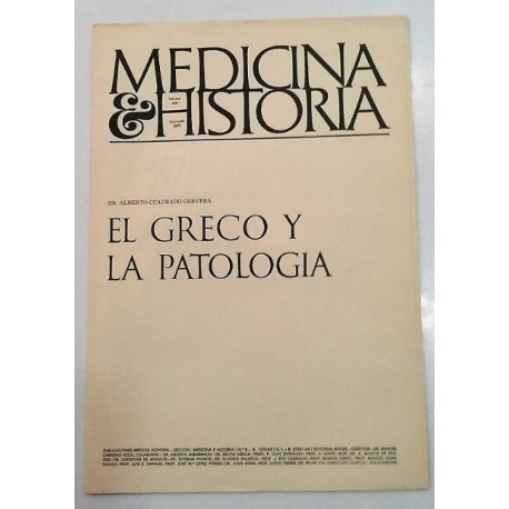EL GRECO Y LA PATOLOGÍA