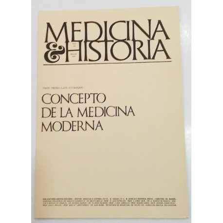 CONCEPTO DE LA MEDICINA MODERNA