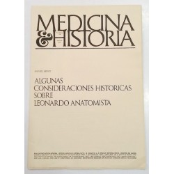 ALGUNAS CONSIDERACIONES HISTORICAS SOBRE LEONARDO ANATOMISTA