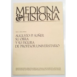 AUGUSTO PI SUÑER SU OBRA Y SU FIGURA DE PROFESOR UNIVERSITARIO