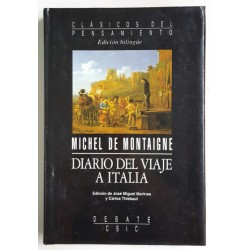 DIARIO DEL VIAJE A ITALIA (ED. BILINGÜE)