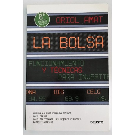 LA BOLSA FUNCIONAMIENTO Y TÉCNICAS PARA INVERTIR