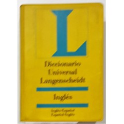 DICCIONARIO UNIVERSAL LANGENSCHEIDT INGLÉS INGLÉS-ESPAÑOL ESPAÑOL-INGLÉS