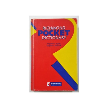 RICHMOND POCKET DICTIONARY ESPAÑOL-INGLÉS ENGLISH-SPANISH CONTIENE CD-ROM