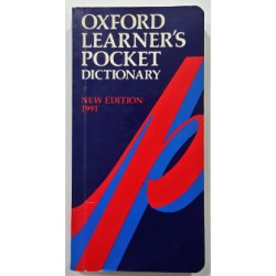 OXFORD LEARNER'S POCKET DICTIONARY NEW EDITIÓN 1991