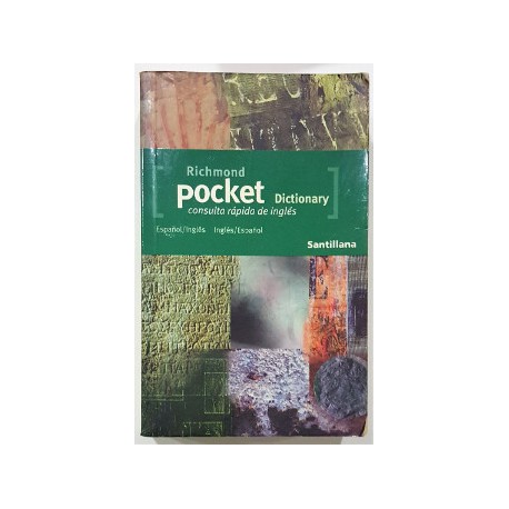 POCKET DICTIONARY CONSULTA RÁPIDA DE INGLÉS ESPAÑOL/INGLÉS INGLÉS/ESPAÑOL