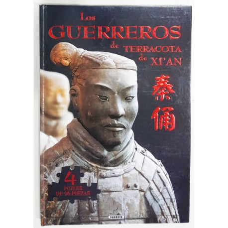 LOS GUERREROS DE TERRACOTA DE XI'AN. 4 PUZLES DE 96 PIEZAS