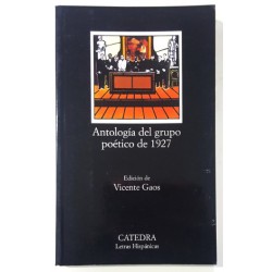 ANTOLOGÍA DEL GRUPO POÉTICO DEL 1927
