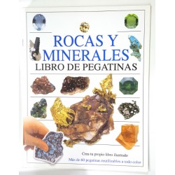 ROCAS Y MINERALES. LIBRO DE PEGATINAS