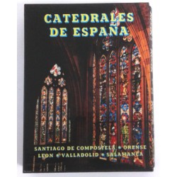 CATEDRALES DE ESPAÑA,SANTIAGO,ORENSE,LEÓN,VALLADOLID,SALAMANCA