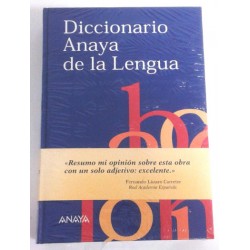 DICCIONARIO ANAYA DE LA LENGUA