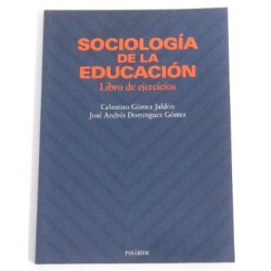 SOCIOLOGÍA DE LA EDUCACIÓN LIBRO DE EJERCICIOS