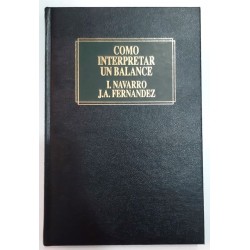 COMO INTERPRETAR UN BALANCE