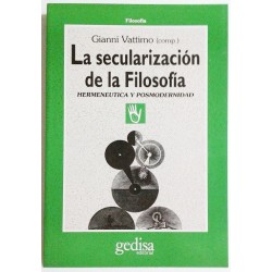 LA SECULARIZACIÓN DE LA FILOSOFÍA