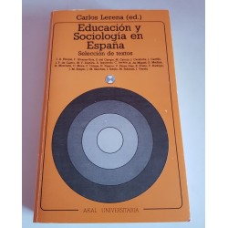 EDUCACIÓN Y SOCIOLOGÍA EN ESPAÑA