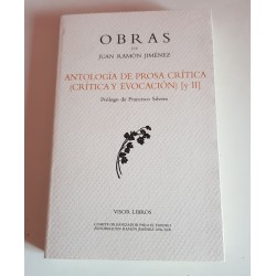 ANTOLOGÍA DE PROSA CRÍTICA (CRÍTICA Y EVOCACÍON) [Y II]