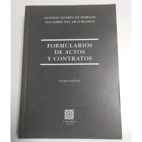 FORMULARIOS DE ACTOS Y CONTRATOS