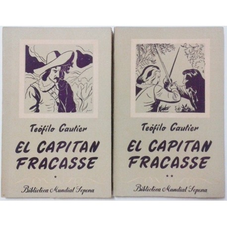 EL CAPITÁN FRACASSE 2 TOMOS