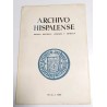 ARCHIVO HISPALENSE REVISTA HISTÓRICA LITERARIA Y ARTÍSTICA Nº 203 AÑO 1984