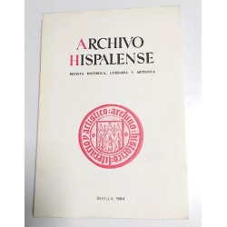 ARCHIVO HISPALENSE REVISTA HISTÓRICA, LITERARIA Y ARTISTICA Nº 205 AÑO 1984