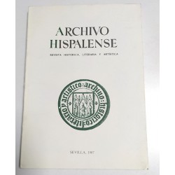 ARCHIVO HISPALENSE REVISTA HISTÓRICA LITERARIA Y ARTÍSTICA Nº 215 AÑO 1987