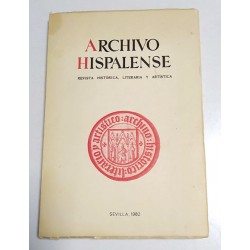 ARCHIVO HISPALENSE REVISTA HISTÓRICA, LITERARIA Y ARTISTICA Nº 199 AÑO 1982
