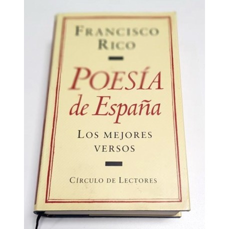 POESÍA DE ESPAÑA LOS MEJORES VERSOS
