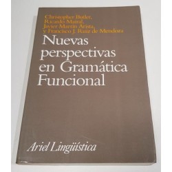 NUEVAS PERSPECTIVAS EN GRAMÁTICA FUNCIONAL