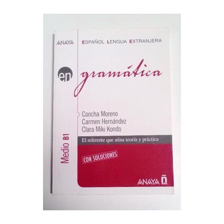 GRAMÁTICA MEDIO B 1 CON SOLUCIONES