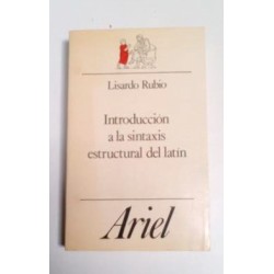 INTRODUCCIÓN A LA SINTAXIS ESTRUCTURAL DEL LATÍN