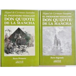 EL INGENIOSO HIDALGO DON QUIJOTE DE LA MANCHA (2 VOL)
