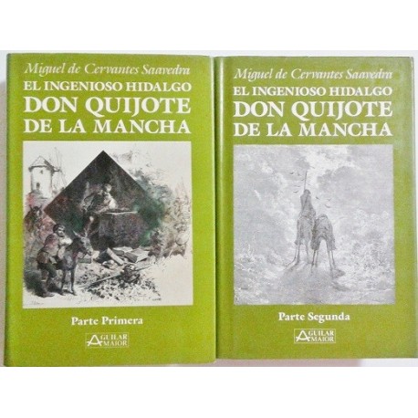 EL INGENIOSO HIDALGO DON QUIJOTE DE LA MANCHA (2 VOL)