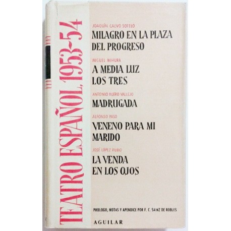 TEATRO ESPAÑOL 1953-54