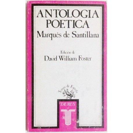 ANTOLOGÍA POÉTICA