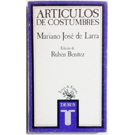 ARTICULOS DE COSTUMBRES
