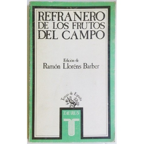 REFRANERO DE LOS FRUTOS DEL CAMPO