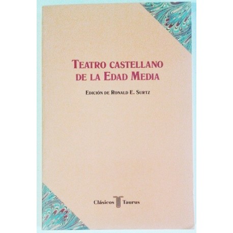 TEATRO CASTELLANO DE LA EDAD MEDIA