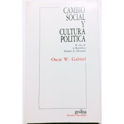 CAMBIO SOCIAL Y CULTURA POLÍTICA