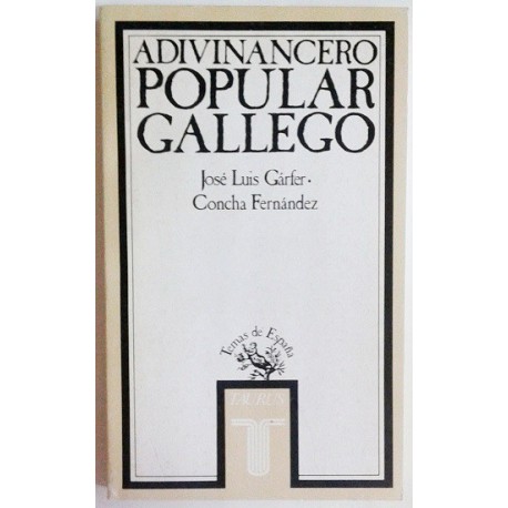 ADIVINANCERO POPULAR GALLEGO