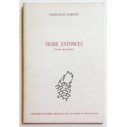 DESDE ENTONCES (CARTAS INACABADAS)