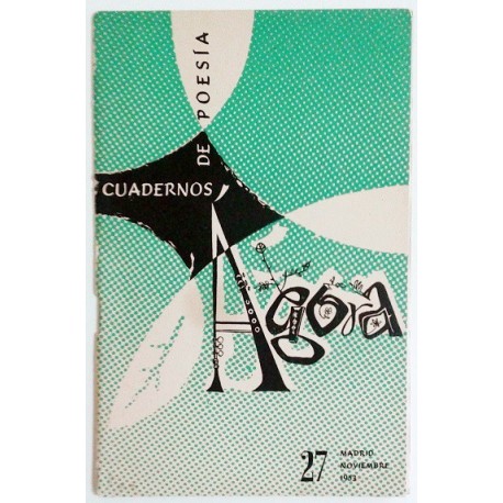 ÁGORA NÚM. 27 NOVIEMBRE 1953