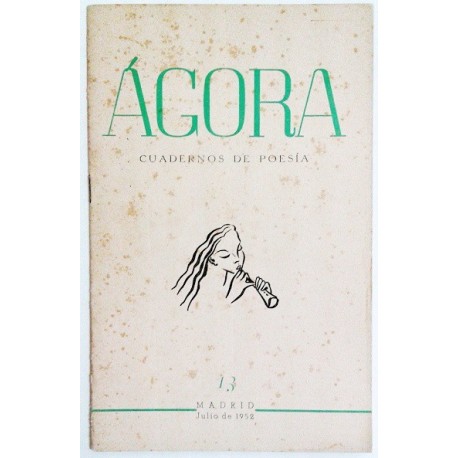 ÁGORA NÚM. 13 JUNIO 1952
