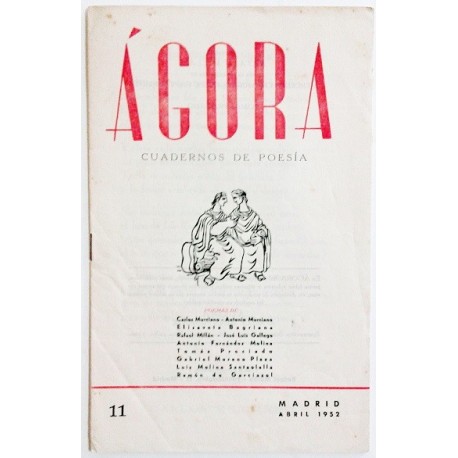 ÁGORA NÚM. 11 ABRIL 1952