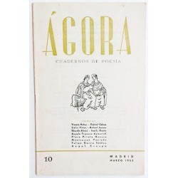 ÁGORA NÚM. 10 MARZO 1952