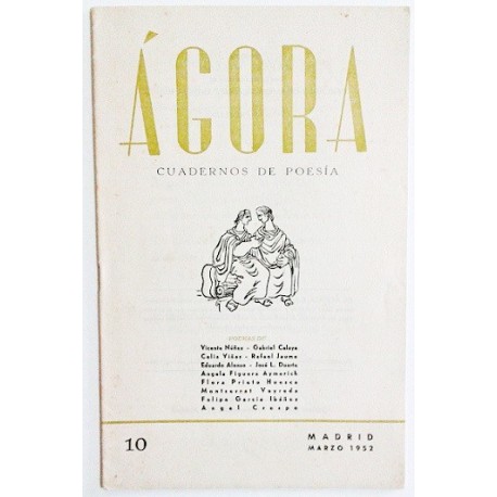 ÁGORA NÚM. 10 MARZO 1952