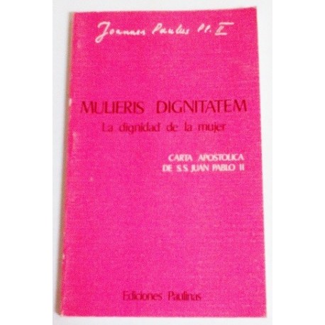 MULIERIS DIGNITATEM