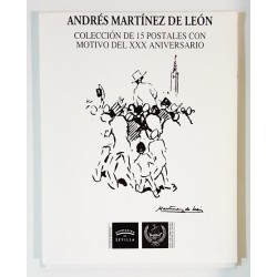 COLECCIÓN DE 15 POSTALES CON MOTIVO DEL XXX ANIVERSARIO